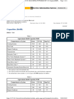 Capacities (Refill) : Operation and Maintenance Manual