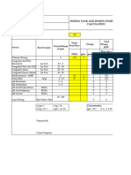 Dosing System Calculation