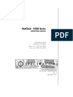 1209-5000-0050 Netclock 9483 Instruction Manual Rev A