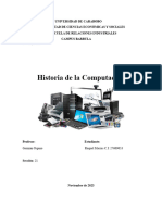 Historia de La Computacion