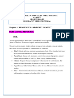 Resource and Development Part C - Soil Resource