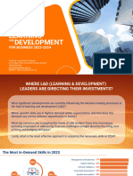 Learning Development: FOR BUSINESS 2023-2024