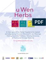 Su Wen Herbs Catalog