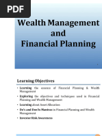 Wealth Management & Financial Planning - Sem VI - 23-24 - Class