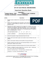 Most Imp Question Bank Eed - Oec