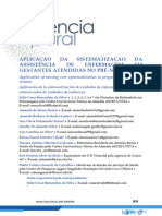 Icosta, 6 Relato de Experiencia APLICAÇÃO DA SISTEMATIZAÇÃO