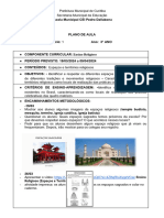 3º ANO - Espaços e Territórios Religiosos 19 - 03 A 09 - 04