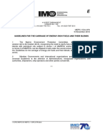 MEPC.1 Circ.879 Guidelines For The Carriage of Energy Rich Fuels and Their Blends Secretariat