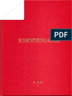 Rhodesiana - Volume1