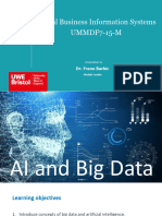 DBIS Lecture 4 - Slides (AI and Big Data)