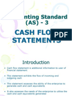 Accounting Standard (AS) - 3: Cash Flow Statements