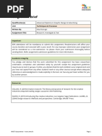 Techniques and Processes BRIEF