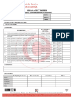 Cas Testing Commissioning Report