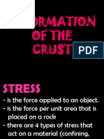 Deformation of The Crust