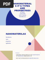 Nanomaterials It's Types and Propertries