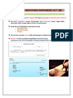 Module 5 The Negotiable Instrument Act