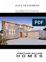 Jonathan William Homes Capability Statement