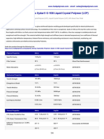 Solvay Specialty Polymers Xydar G 930 Liquid Crystal Polymer LCP NbspUnverified Data