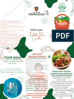 Folder Alimentação Saudavel