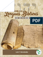 Lección 1 - Seminario Introducción A Las Lenguas Bíblicas