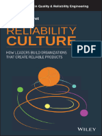 Reliability Culture