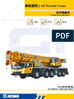 XCMG All Terrain Crane 300tons XCA300H (Weichai Engine)