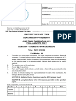 CEM1008F June Exam 2021 Final Answers Only