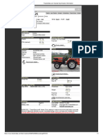 Kubota GL25 Tractor Information