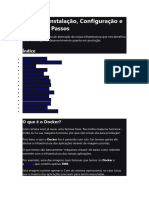 Docker - Instalação, Configuração e Primeiros Passos
