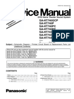 Panasonic Sa HT 740 GCP Service Manual