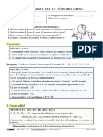 Combinatoire Et Dénombrement (Cours)