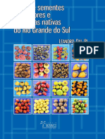 Frutos e Sementes Das Árvores e Palmeiras Nativas Do Rio Grande