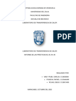 Transferencia de Calor - Informe de Practicas 2,3,4,5