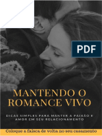 Mantendo o Romance Vivo