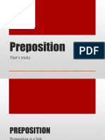 Preposition