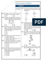 Most Excerpted Questions NEET 2024 PHYSICS