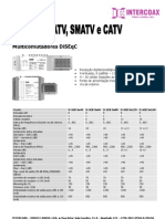 Catálogo Sistemas MATV, SMATV e CATV