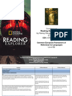 Reading Explorer 3E - Level 3 - CEFR Correlation