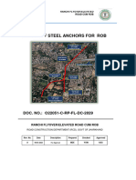 Design of Steel Anchors For Rob: DOC. NO.: O22051-C-RP-FL-DC-2029