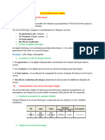 Le Circuit Electrique Simple