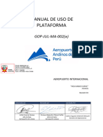 GOP-JUL-MA-002 (A) Manual de Plataforma Rev. 03