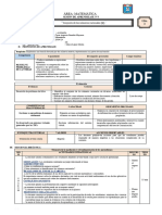 1ro Sesión de Aprendizaje N°3