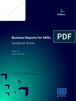 Business Reports For SMEs Guidance Notes - V2.0