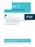 IWB Chapter 5 - Marginal and Absorption Costing