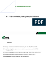 DSziSzM T5 - 1 - Opracowanie Planu Pracy