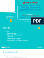 Semana 5 Carbohidratos Glicolisis RC1