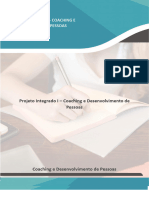 Projeto Integrado I - Coaching E Desenvolvimento de Pessoas