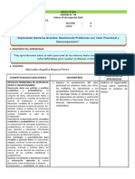 Sesion de Aprendizaje 5to A - Numeros Hasta La Centena de Millón