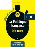 La Politique Francaise Pour Les Nuls Vite Et Bien