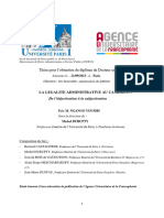 Thèse, de La Légalité Administrative Au Cameroun, de L'objectivation À La Subjectivation